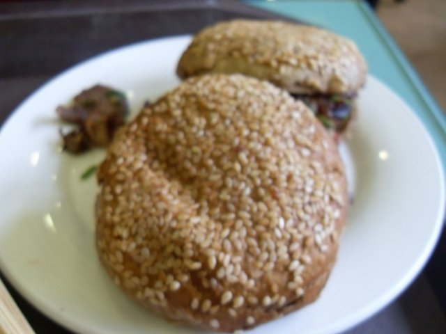 烧饼夹肉