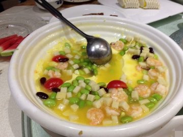 虾仁芙蓉蛋