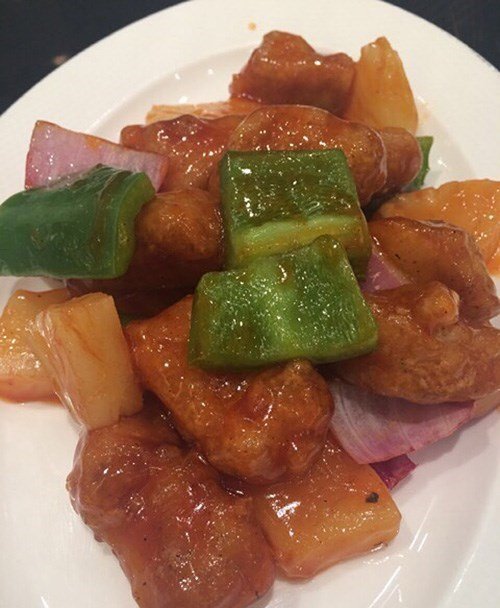 地门菠萝咕噜猪头肉