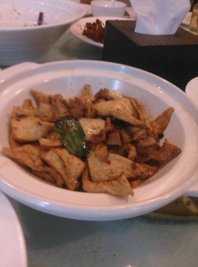 小炒千页豆腐