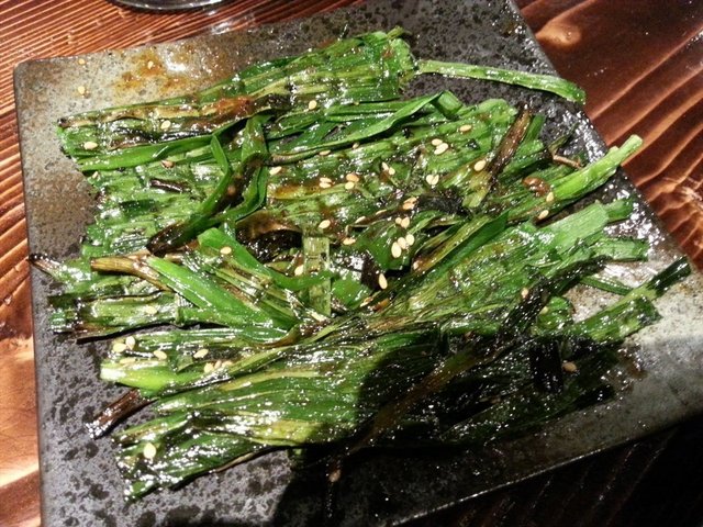 烤韭菜