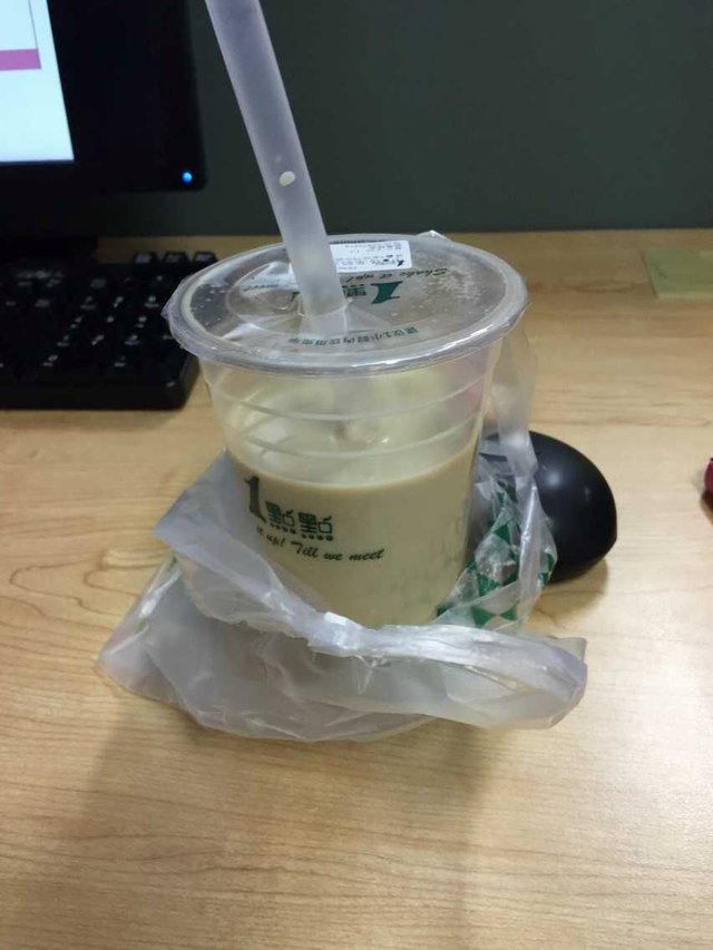 波霸乌龙奶茶
