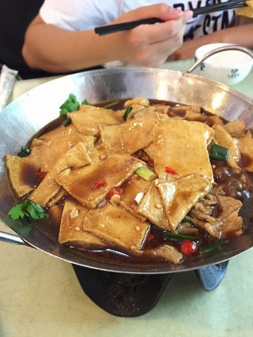 干锅千叶豆腐