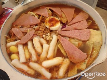 部队年糕火锅