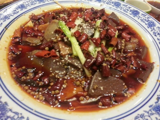 毛血旺