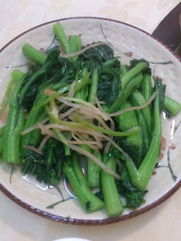 盐水菜心
