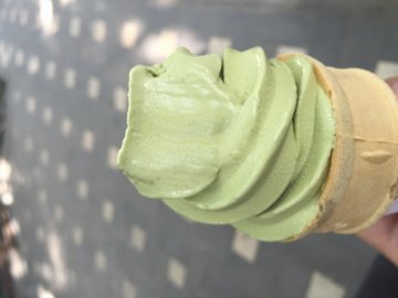 绿茶冰激凌
