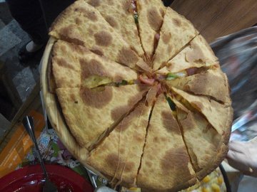 双层pizza