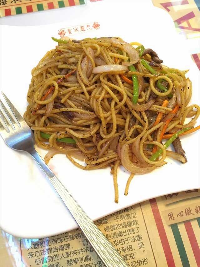 黑椒味很浓郁，不错