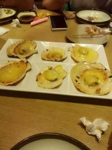 芝士焗扇贝