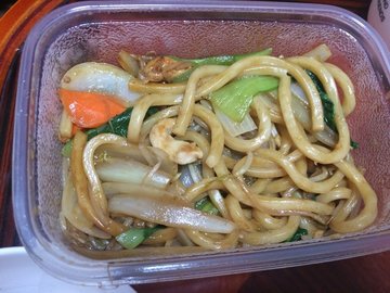 海鲜炒乌冬