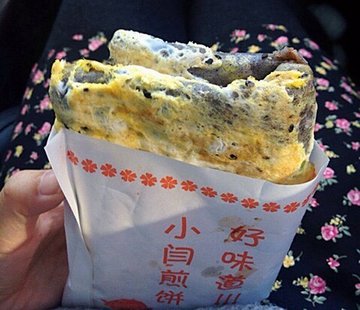 紫米煎饼
