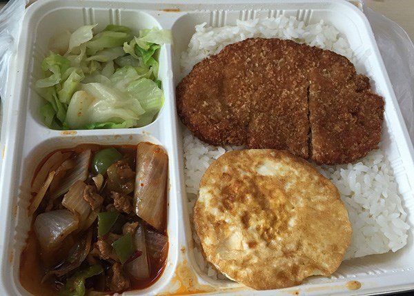 鸡排饭