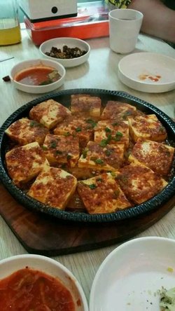 铁板豆腐