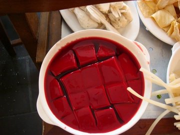 新鲜鸭血