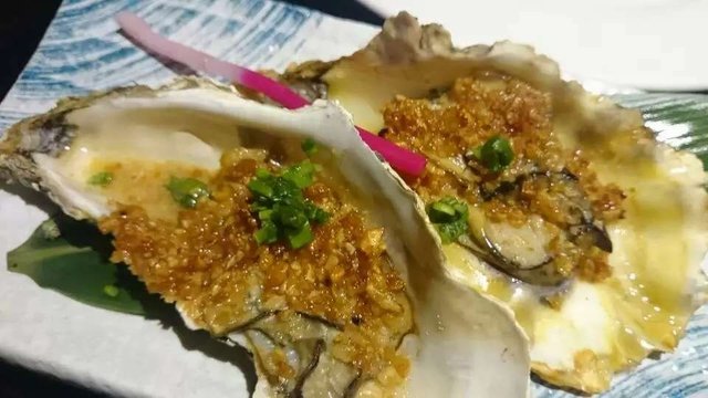 烤生蚝