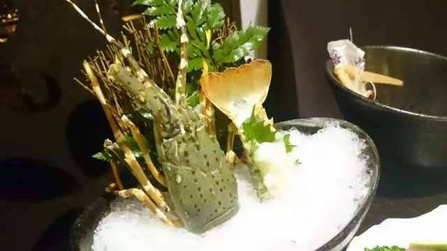 龙虾刺身