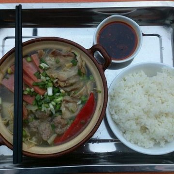 肉圆沙锅