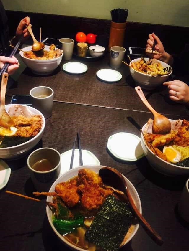炸鸡乌冬面