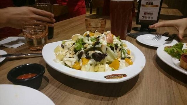 鸭胸色拉