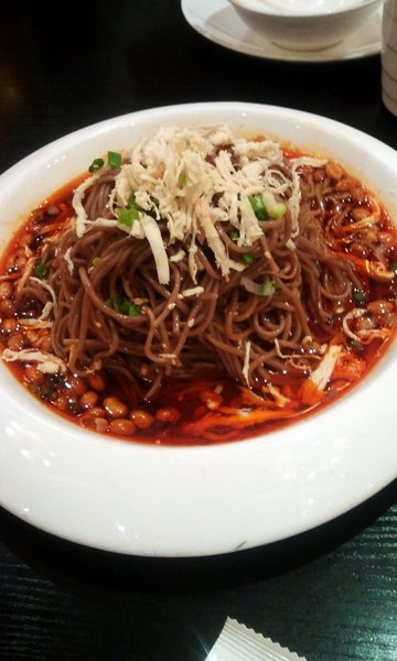 鸡丝荞面