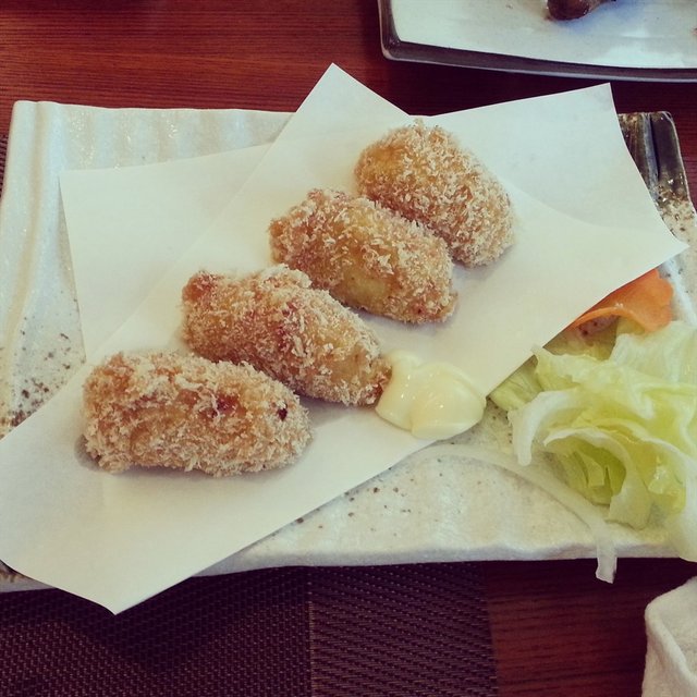蟹肉土豆饼