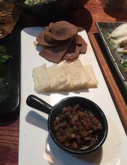 汁烤双味牛舌