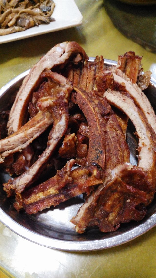 烧排骨
