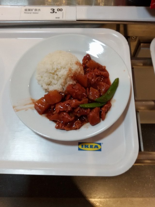京酱鸡块饭