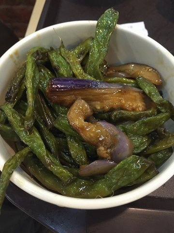 豆角炖茄子
