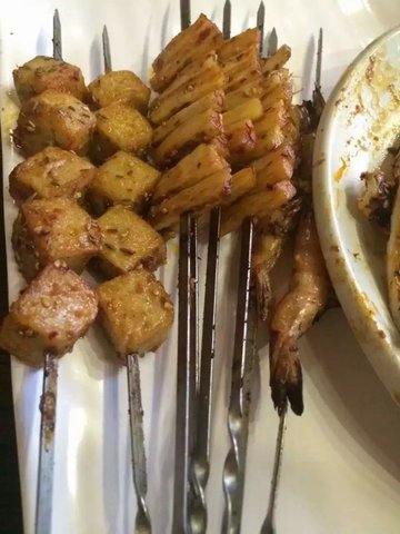烤鱼豆腐