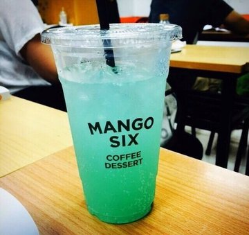 爽蓝柠檬汽水