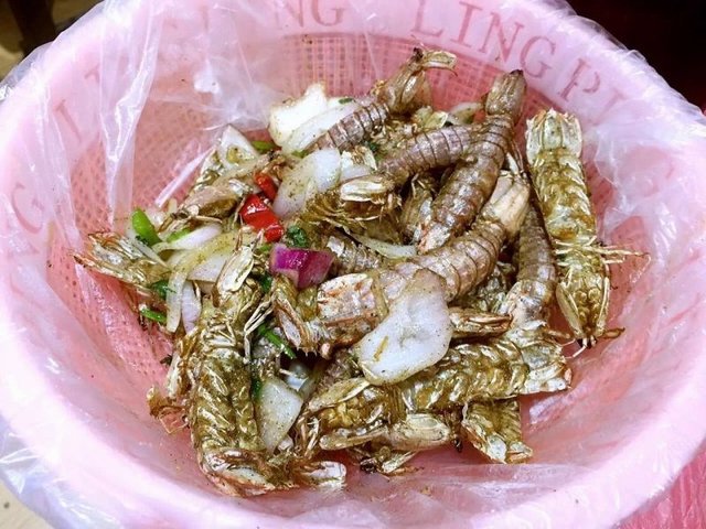 椒盐皮皮虾