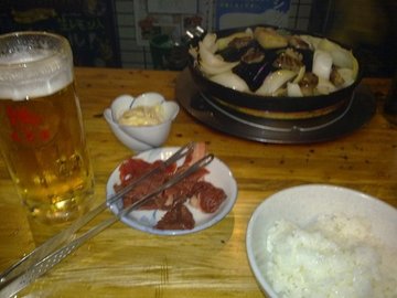 啤酒加烤肉