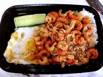 郑文琪龙虾盖浇饭