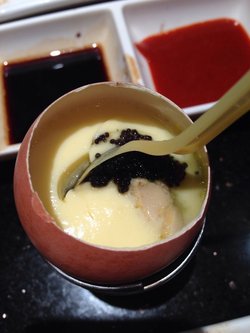飞鱼仔蒸蛋