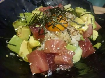 刺身拌饭