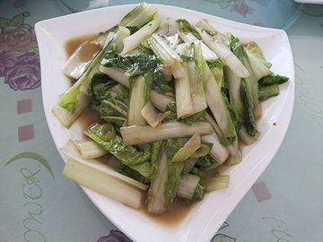 清炒小白菜