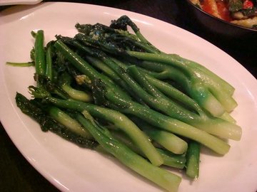 白灼芥蓝