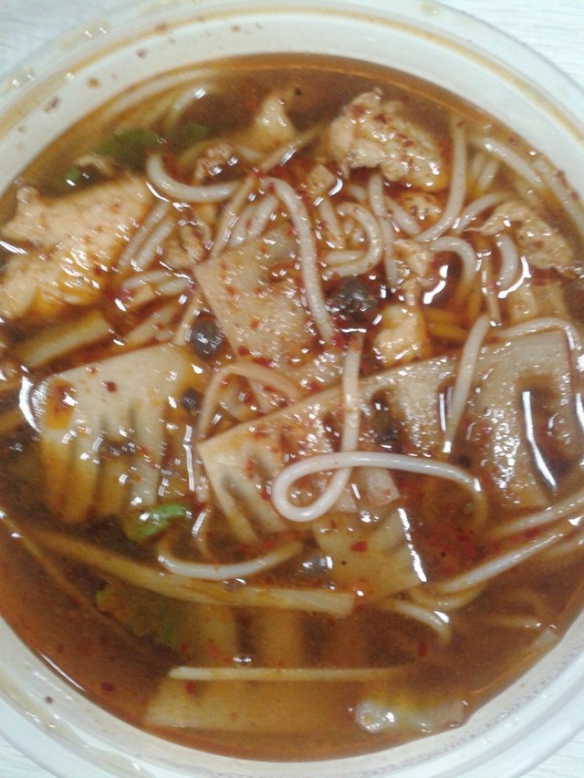 鸡肉竹笋米线