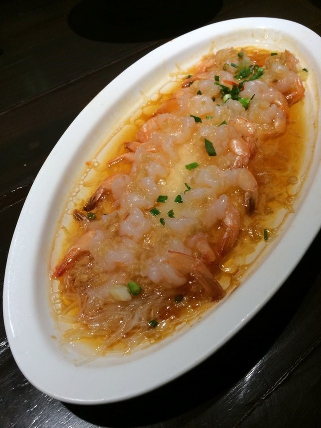 蒜蓉粉底虾