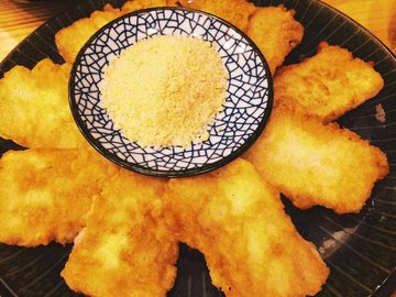 豆面脆糍粑