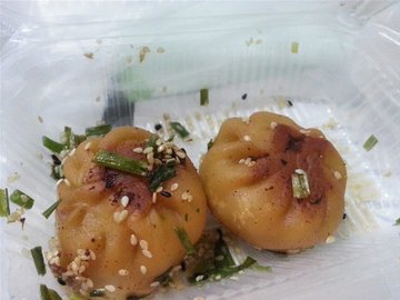 芝士虾仁生煎
