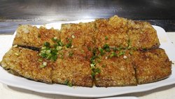 偏淡，蒜味带苦味