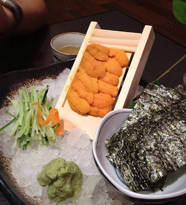 海胆刺身