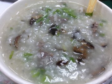 香菇牛肉粥
