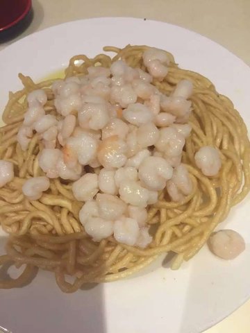 虾仁两黄面