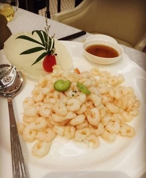 清炒野生河虾仁