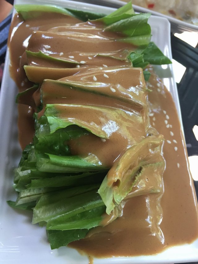 麻酱油麦菜