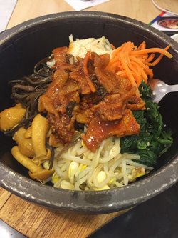 辣五花石锅拌饭